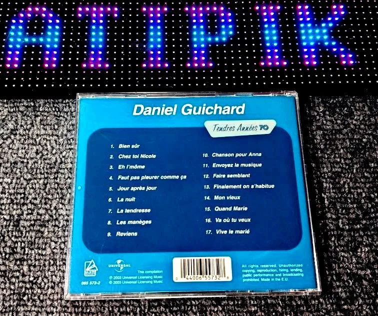 🎶 Daniel Guichard - Tender Jaren 70 - Nostalgie Collector CD 👍 – photo 2